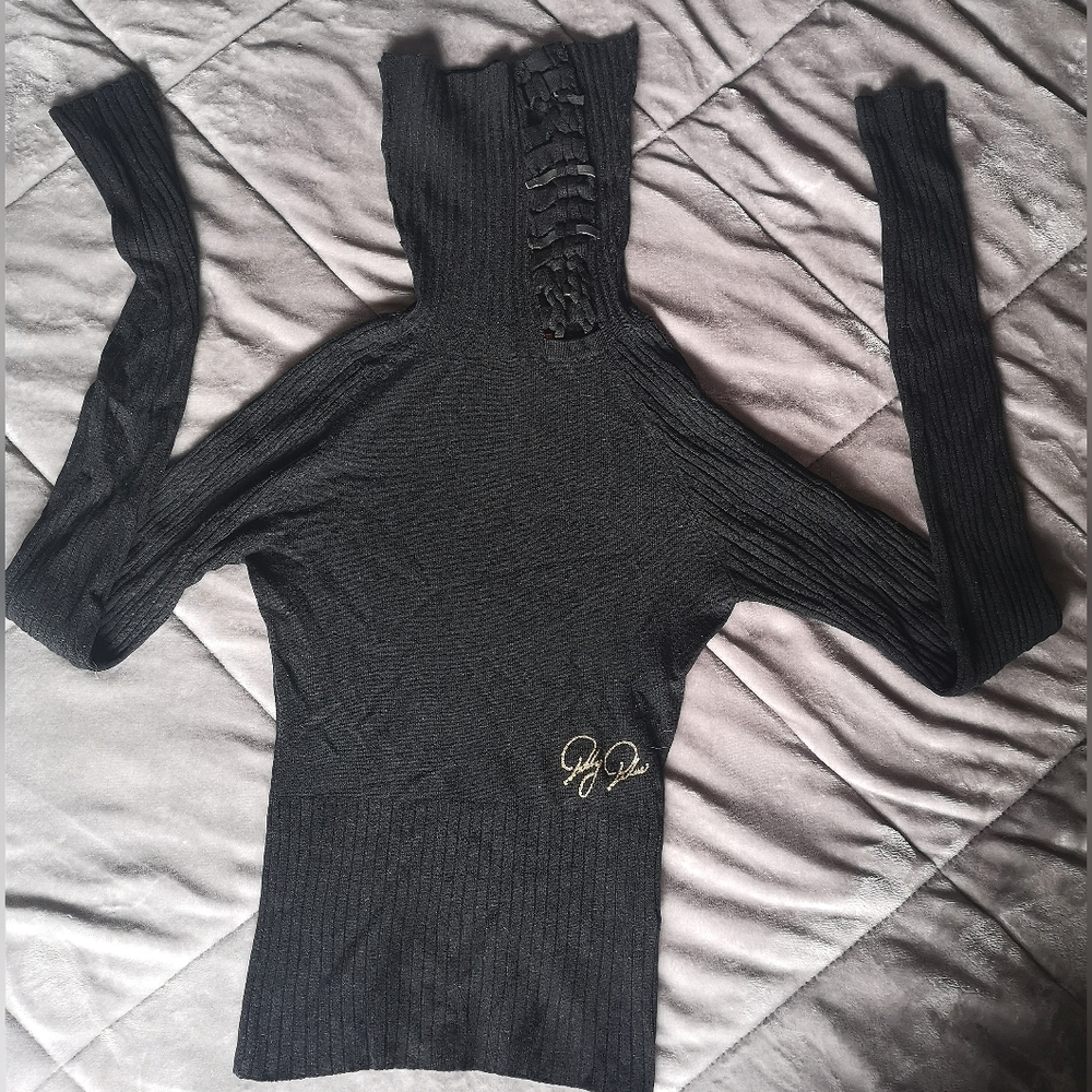 Baby blue turtleneck sweater sizeS